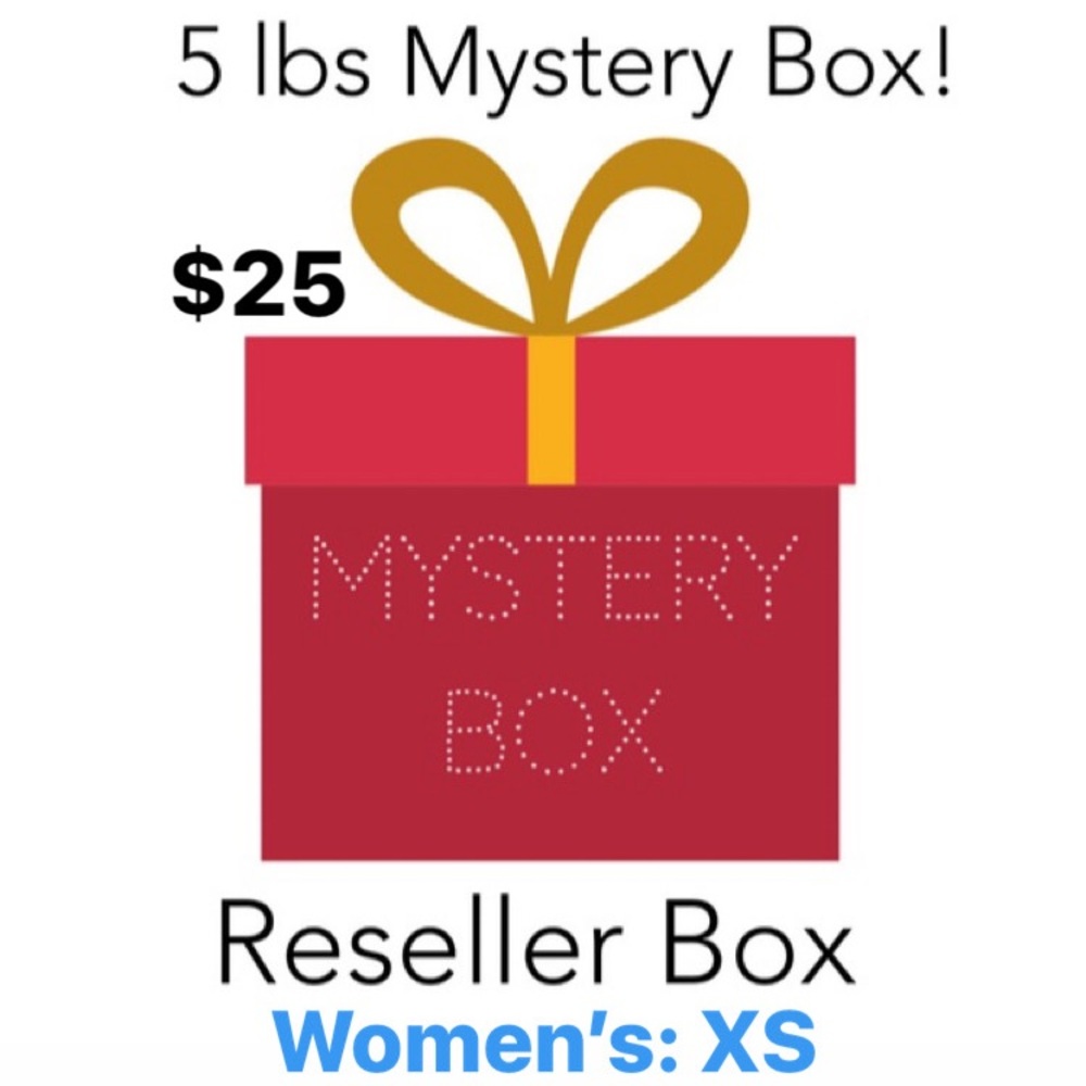 Women's 5 lb reseller mystery box, xs, read info